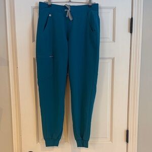 Figs Caribbean Blue Zamora Jogger Pants